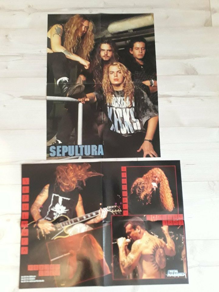 Sepultura / Nuno Bettencourt / Schüttorf Festival Poster in Buchholz (Westerwald)