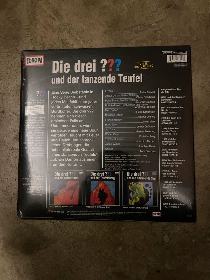 Die drei Fragezeichen ??? und der tanzende Teufel, Vinyl, OVP in Braunschweig