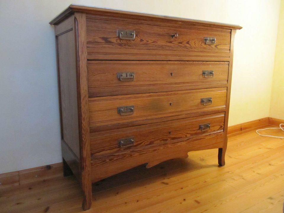 Antike Kommode Sideboard Jugendstil Marmorplatte um 1900 in Aachen