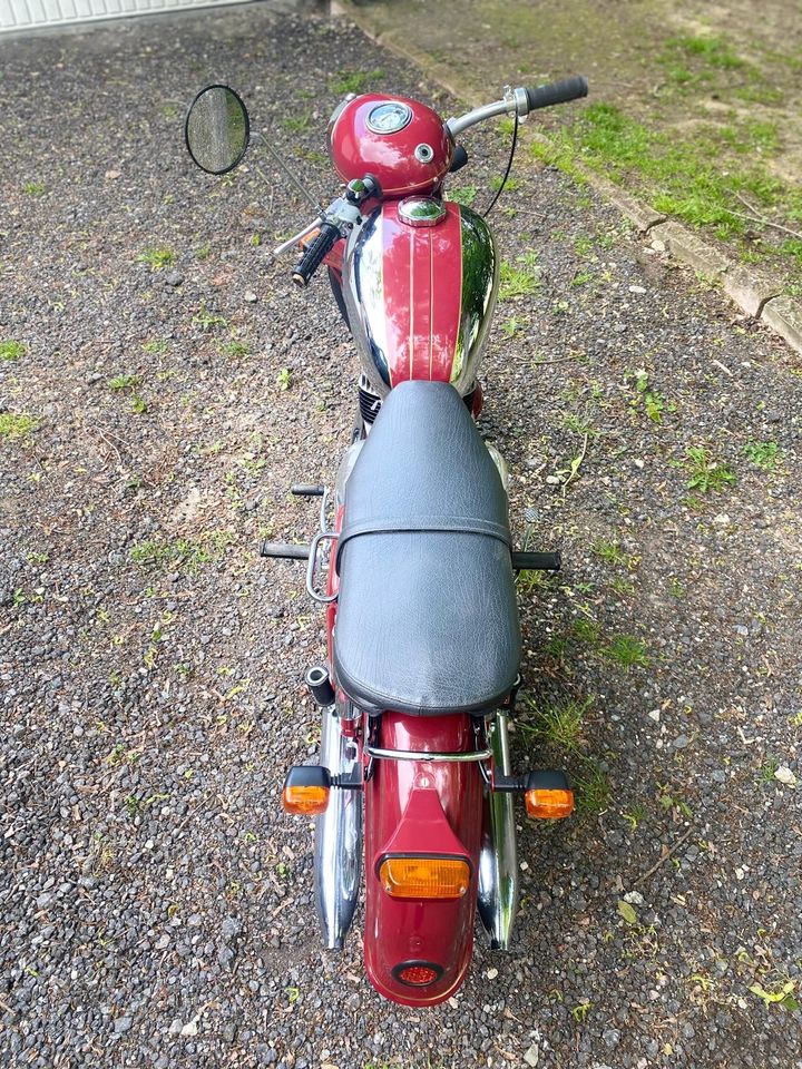 Oldtimer - Motorrad „Jawa 354/06“, Bj. 1963 in Plate