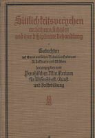 Sittlichkeitsvergehen an höheren Schulen   1928 Nordrhein-Westfalen - Blomberg Vorschau