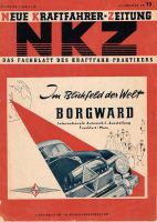 Neue Kraftfahrer Zeitung Nr. 13 von 1951 u.a. m. Borgward Bayern - Eußenheim Vorschau