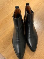 Tommy Hilfiger Damen Stiefel Stiefellette Leder schwarz Gr.39 top Kreis Ostholstein - Bad Schwartau Vorschau