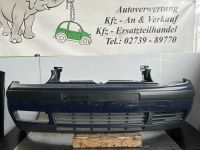 Stoßstange vorne VW Golf IV blau LA5W Stoßfänger Frontschürze Nordrhein-Westfalen - Wilnsdorf Vorschau