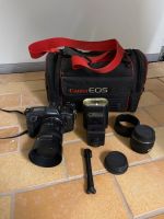 Canon eos 600 mit 2 Objektiven und Blitz Baden-Württemberg - Hechingen Vorschau