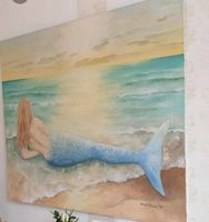 Ölbild " Die Meerjungfrau" Nordrhein-Westfalen - Meschede Vorschau