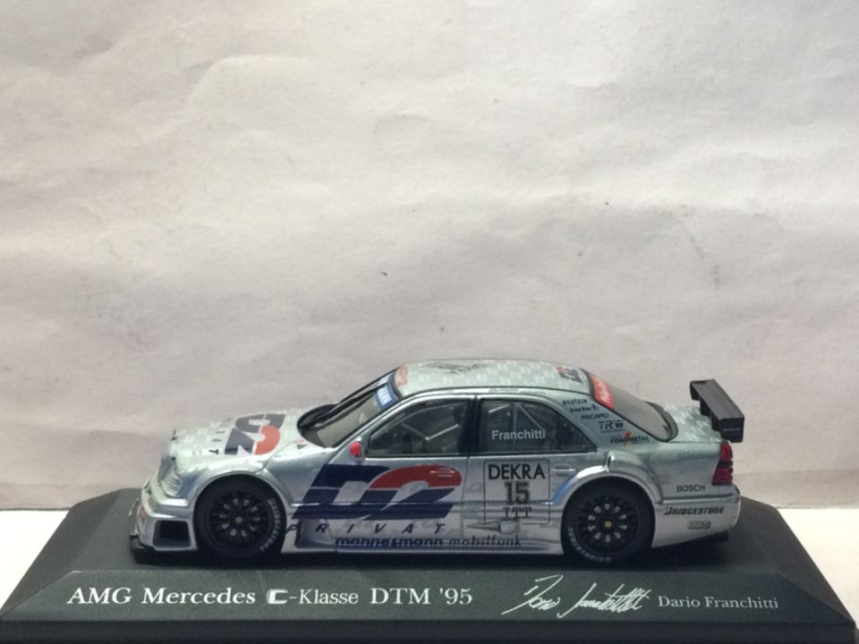 Minichamps 1:43 Mercedes-Benz DTM 1995 Team AMG D. Franchitti in Einhausen (Thüringen)