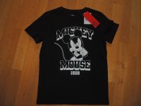 Next Mickey Mouse T-Shirt Shirt Schwarz Weiß Gr. 134 Neu Berlin - Spandau Vorschau