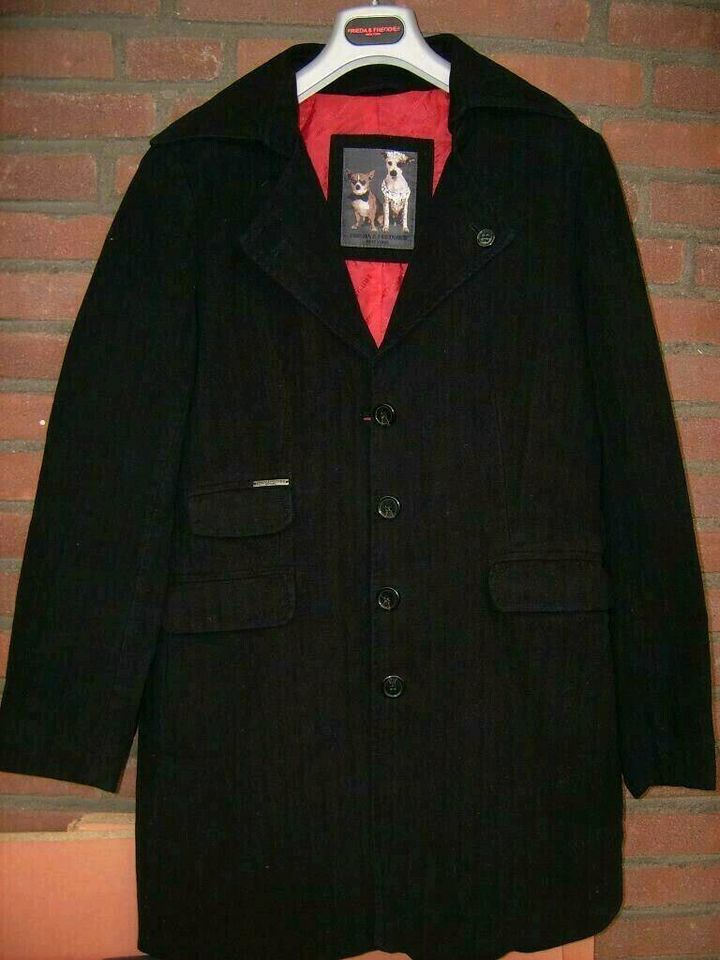 Frieda&Freddies New York Mantel schwarz, innen rot Taschen Knöpfe in  Düsseldorf - Eller | eBay Kleinanzeigen ist jetzt Kleinanzeigen