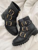 Stiefel mit Schnallen aus Leder Nürnberg (Mittelfr) - Mitte Vorschau