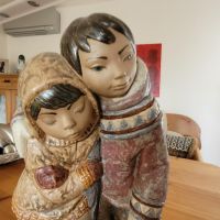 Lladro Figur „Inuit Kinder“ Eskimopaar, TOP ZUSTAND Nordrhein-Westfalen - Essen-Fulerum Vorschau