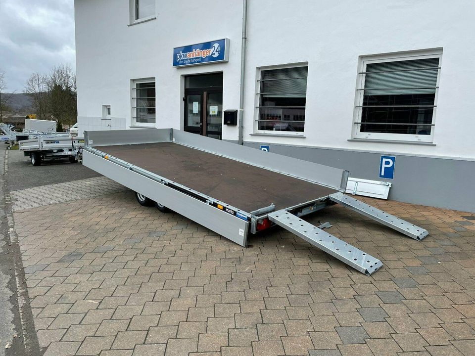 Martz Multitransporter Uni Hochlader Kippbar 456x200 2700-3000kg in Monzingen