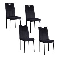 Stuhl Denton Velvet Schwarz 4 er Set Sachsen - Döbeln Vorschau