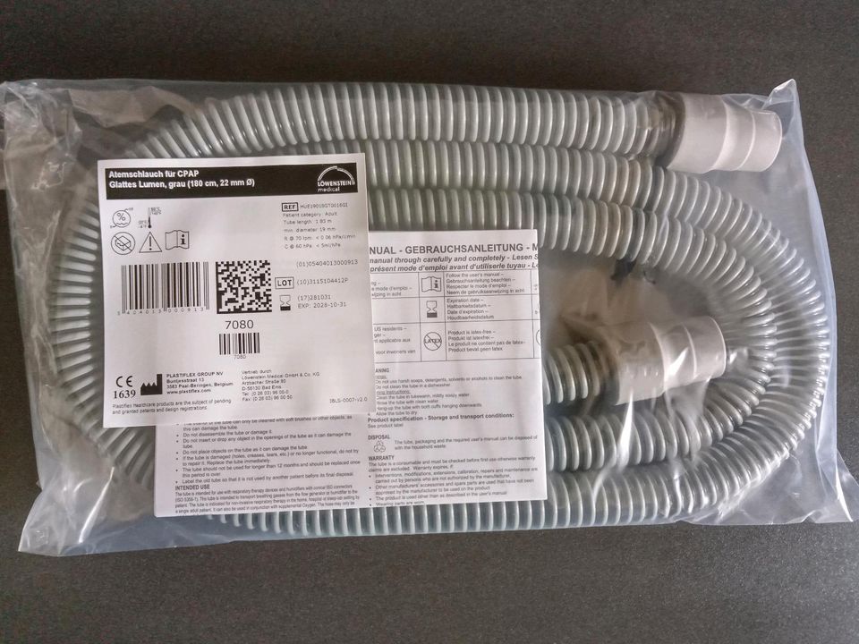 NEU+OVP: ResMed AirFit P10 CPAP for Her; Filter Schlauch Adapter in Altenstadt