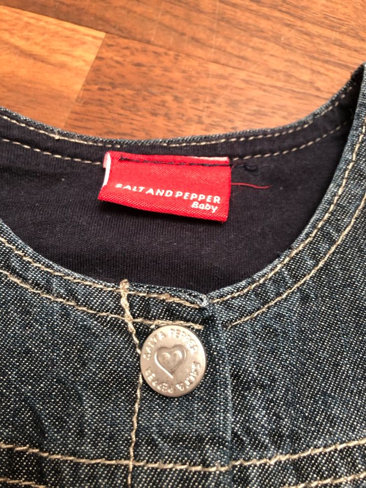 Kleid, Jeans,  Salt and Pepper, Größe 80 in Markgröningen