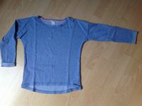 H&M Shirt blaumeliertes Basic-Shirt 146/152 Baden-Württemberg - Baden-Baden Vorschau