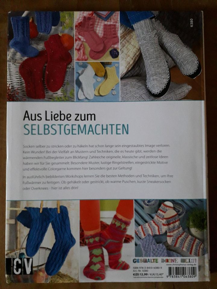 Buch Socken für alle gestrickt und gehäkelt in Langquaid