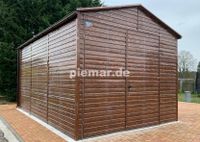 Blechgarage 3,5x8x3 in Holzoptik Garage Lager Blechhalle | 9285! Baden-Württemberg - Schwäbisch Hall Vorschau