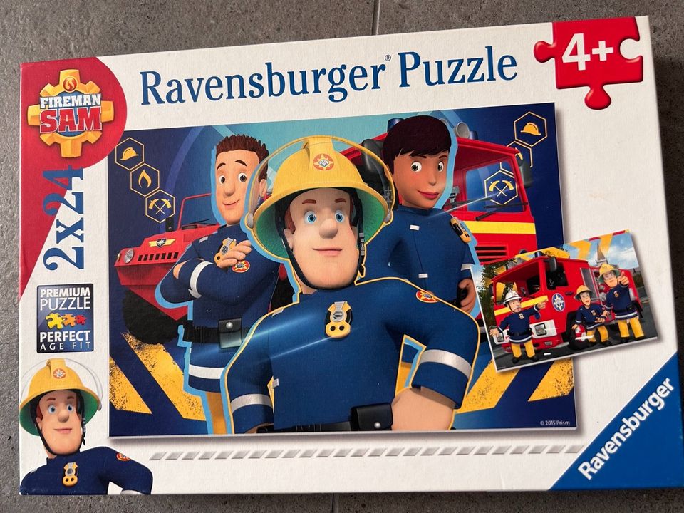 Puzzle Feuerwehrmann Sam in Volkach