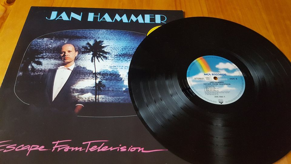 Schallplatte * Jan Hammer * ESCAPE FROM TELEVISION * LP in Markranstädt