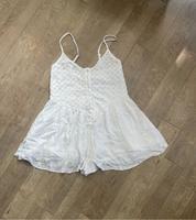 ❤️ Gr. XS Pull&Bear Jumpsuit kurz Overall weiß ❤️ Baden-Württemberg - Oberteuringen Vorschau