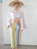 Zara Damen straight cow-boy jeans mit print GR-36 neu mit etikett Bayern - Neufahrn Vorschau