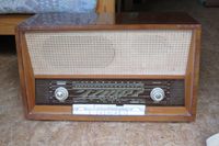 stylisches Loewe Opta Röhrenradio 1957 läuft, schönes Design Bayern - Hofkirchen Vorschau