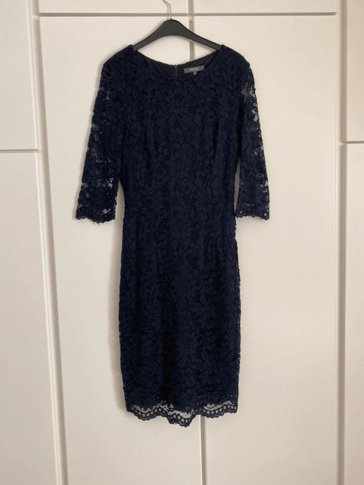 Festliches Kleid von P&C Montego gr xs 34 Spitzenkleid blau in Borken