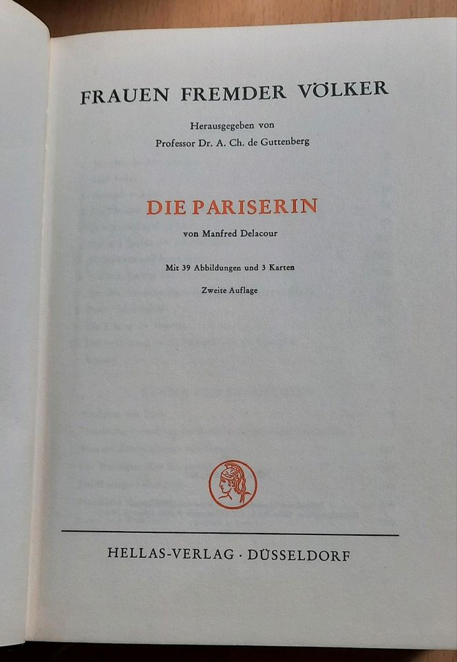 Bücher von 1958, die Pariserin, Amerikanerin, Orientalin, antik in Bad Kissingen