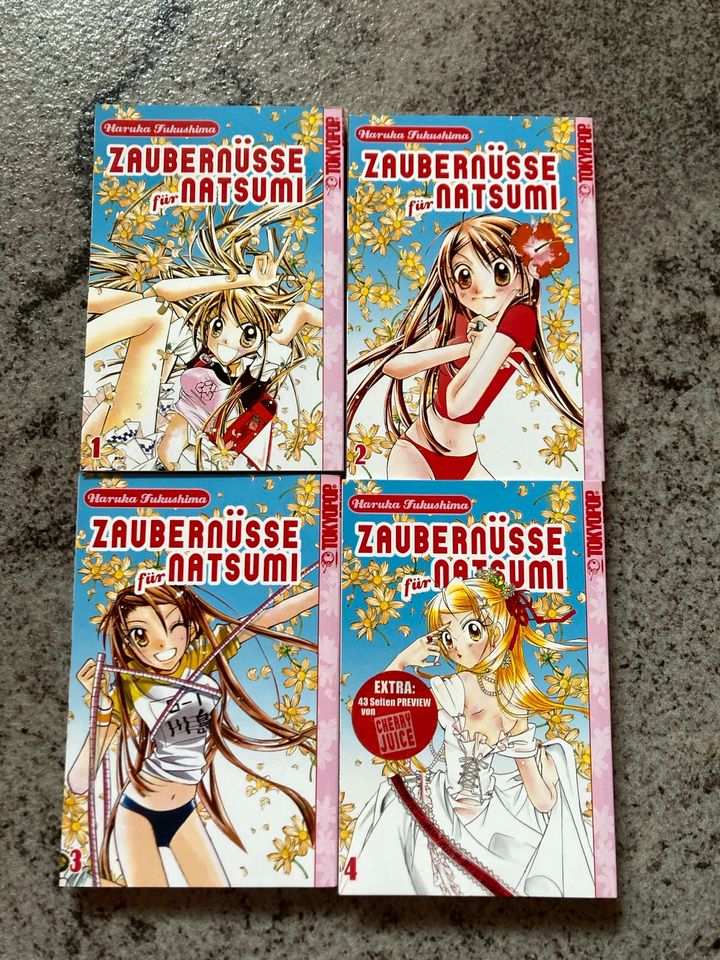 Zaubernüsse für Natsumi 1-4 Shojo Manga Comedy Romance in Ingolstadt