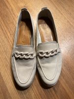 Loafer Tamaris Gr. 40 beige Leder Schuhe Baden-Württemberg - Horgenzell Vorschau