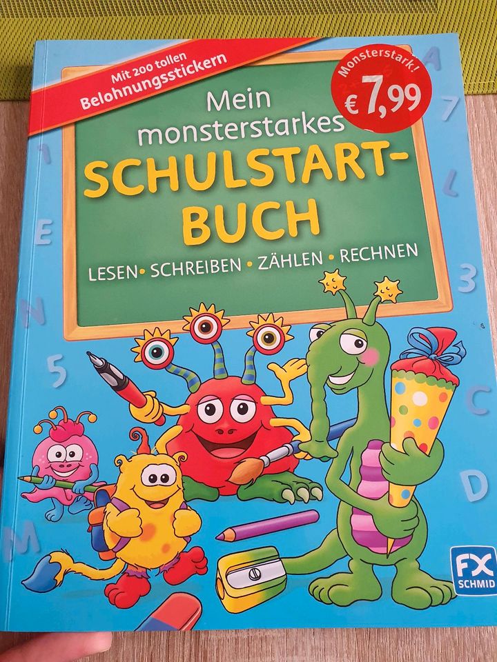 Schulstartbuch, Vorschule, lesen, schreiben, zählen, rechnen in Halle