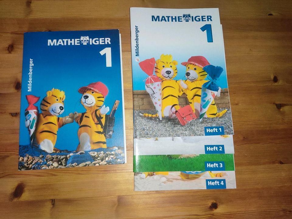 Mathetiger, Jahreszeiten-Hefte: Bd.1  1. Schuljahr, 4 Hefte in Gusterath