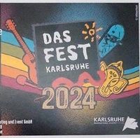 Tausche 2 Karten Das Fest Karlsruhe Samstag gegen Donnerstag Baden-Württemberg - Pfinztal Vorschau