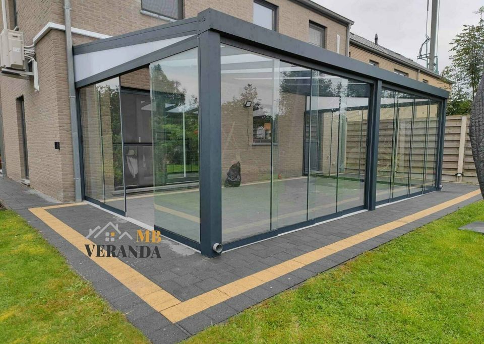 Überdachung Terrasse Vordach Bsp. 4x3,5m Doppelsteg nur 1.750 EUR in Rheine