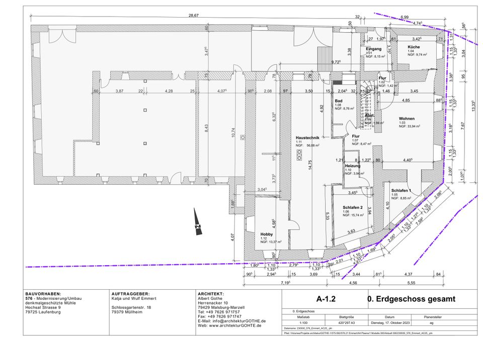 Bauern-Hof viel Platz f. Wohnprojekt Mehrgenerationen Tierhaltung in Laufenburg (Baden)