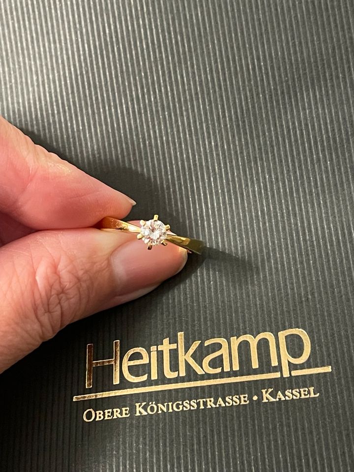Diamantring, 0,4 Karat in Fritzlar