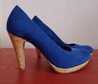 Marco Tozzi Pumps Stilettos Highheels blau Gr. 38 Hessen - Gelnhausen Vorschau