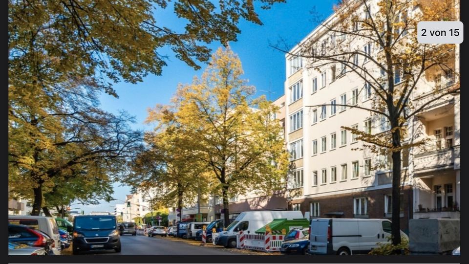 Gemütliche 2-Zimmer-Wohnung mit Balkon und Einbauküche in Berlin