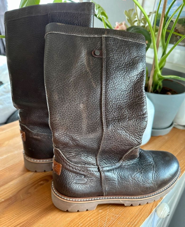 COX Stiefel gefüttert NEU 37 Braun Cognac Görtz in Ratzeburg