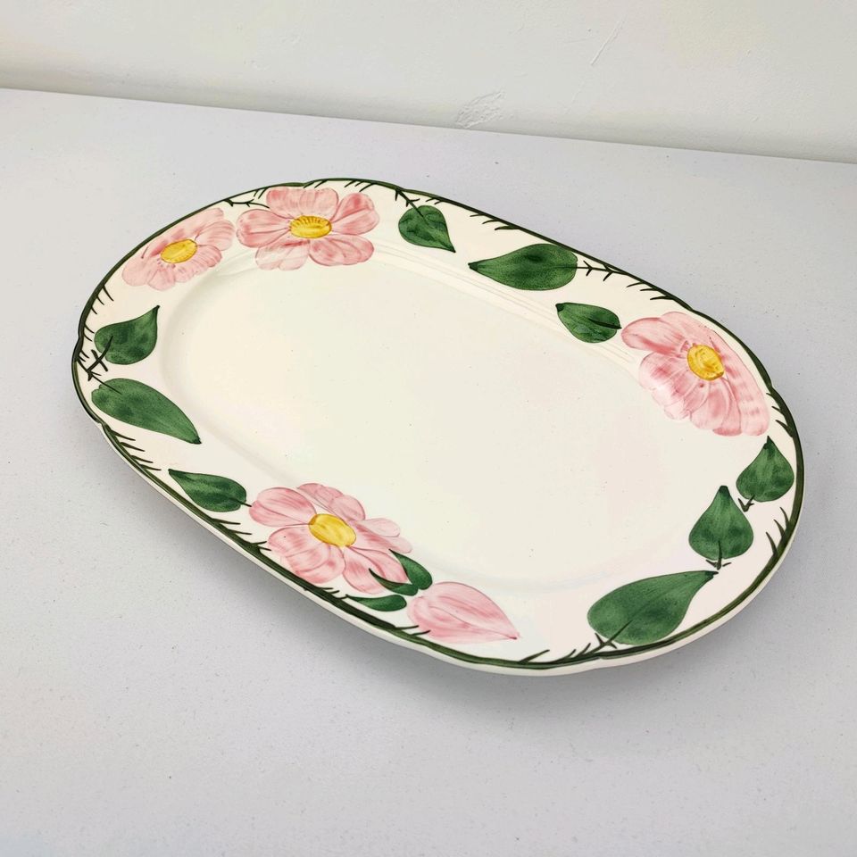 Villeroy & Boch Wildrose XXL Servierplatte Fleischplatte 39,5cm in Eschborn