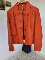 Lederjacke orange Gr. 38 Baden-Württemberg - Ettlingen Vorschau