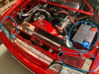 87-93 Ford Mustang Batterieabdeckung & Lampenabdeckungen Hessen - Schotten Vorschau