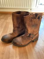 Damen Boots Super Dry FAST NEU Echtes Leder Berlin - Marzahn Vorschau