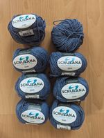 390 g blaue Wolle SCHULANA Jeans Baumwolle Paket Stricken Nürnberg (Mittelfr) - Oststadt Vorschau