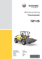 Kramer Allrad 1245 Lader Service Reparatur Werkstatt Handbuch Findorff - Weidedamm Vorschau