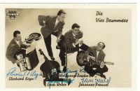 Autogrammkarte DIE VIER BRUMMERS, DDR-Musikgruppe, handsigniert Berlin - Reinickendorf Vorschau