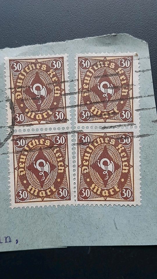 Deutsche Reich Briefmarken in Bochum