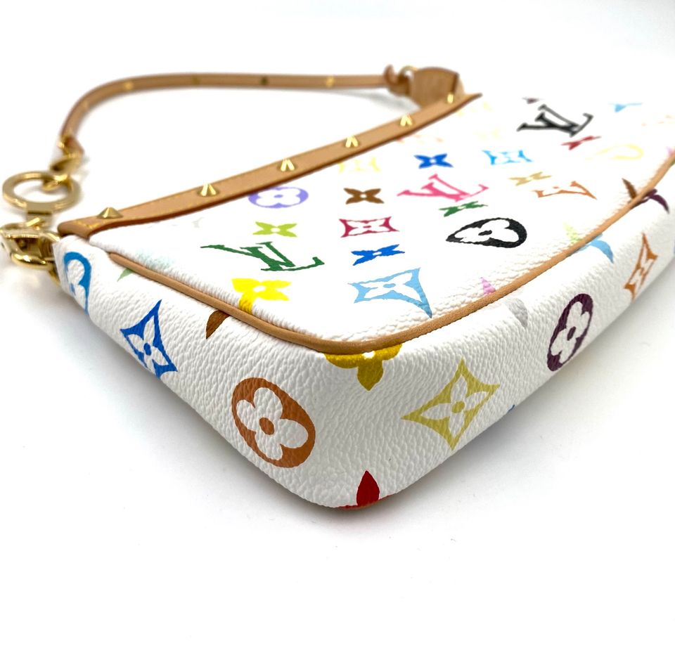 LOUIS VUITTON Pochette Accessoires Monogram Multicolor Murakami Clutch Tasche Handtasche in München