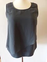 Edles Top von bpc (bonprix) Gr. 40 Rauchblau Lagenlook NEU Hessen - Otzberg Vorschau